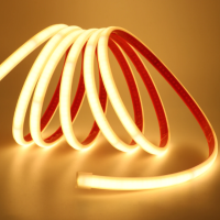 Hurtownia Led 100m rolka Taśma Led COB 230V 240L/M 8W/M IP65 Biała Ciepła