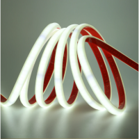 Hurtownia Led 100m rolka Taśma Led COB 230V 240L/M 8W/M IP65 Biała Zimna